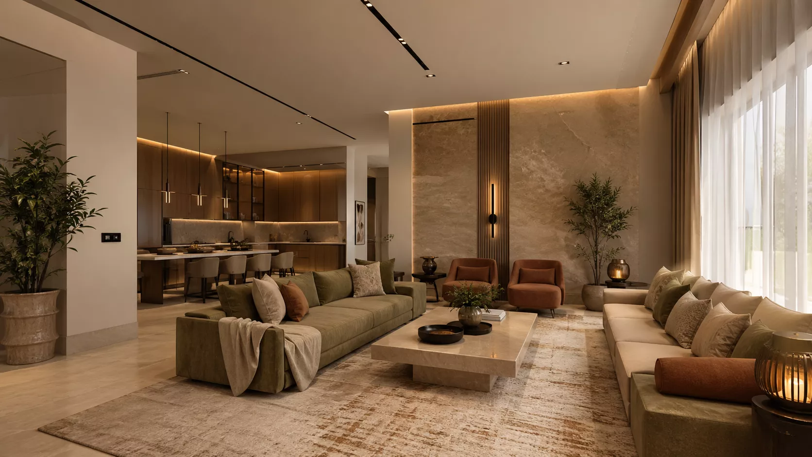 تصميم داخلي منازل وديكور شقق